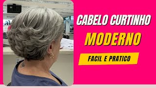 Corte cabelo curtinho moderno [upl. by Enomahs356]