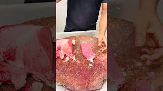 meat cutting skill 🥩 meatmarket cuttingmeat meatprocessing cuttingskills deirabazar [upl. by Anirak]