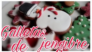 Galletas de jengibre  Calendario adviento día 15 [upl. by Tamara966]