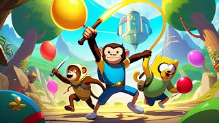 This FREE game is REALLY fun Bloons Adventure Time TD [upl. by Aropizt]