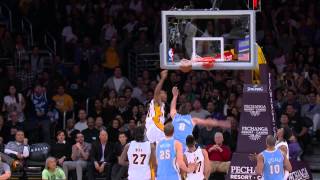 Wesley Johnson Flies for the And1 Posterizing Dunk on Danilo Gallinari [upl. by Brittnee733]