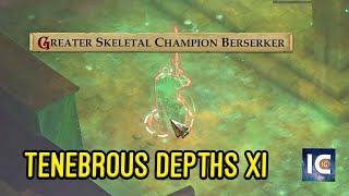 Tenebrous Depths XI 11 🗡️ Pathfinder Kingmaker Part 218 🗡️ Blind First Play Challenging Roleplay [upl. by Jochbed]