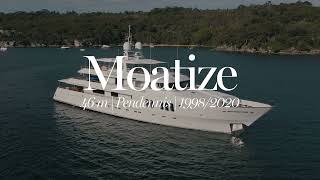 Moatize Luxury Yacht  46m Pendennis  Offered for sale with Edmiston [upl. by Smoot786]