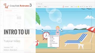 Cartoon Animator 4 Tutorial  Intro to UI [upl. by Ydissahc596]