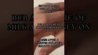 Smooth Hands Naturally 🥛🍯 Milk amp Honey Treatment for Soft Skin HandCare DIYBeauty diybeauty [upl. by Glenn]