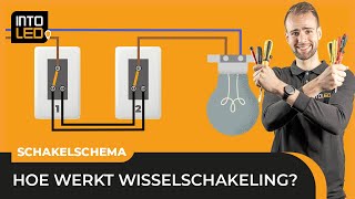 Meerdere SCHAKELAARS koppelen op je VERLICHTING  Wisselschakeling uitgelegd [upl. by Seidnac]