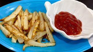 LCHFKETO Special FRENCH FRIES  LCHF Snack Recipe Malayalam KETO French Fries [upl. by Aileve]