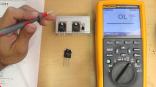 How To Test a MOSFET Transistor Using a Multimeter [upl. by Bolanger]