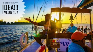 Sailing into the SUNSET  Vlog 157 quotI never ever want to leave this boatquot [upl. by Hilario244]