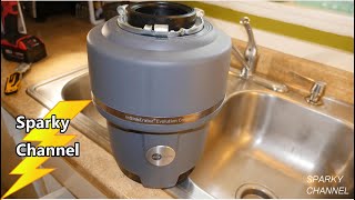 How to Install an Insinkerator Evolution Garbage Disposal and an Air Gap [upl. by Niac]