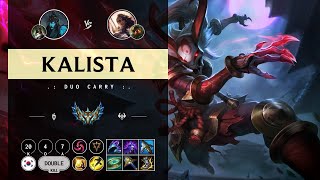 Kalista ADC vs Samira  KR Challenger Patch 1411 [upl. by Suiram]