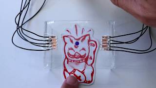 Transparent digital microfluidic devices from etched ITO foil [upl. by Cilegna]