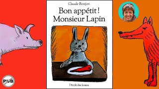 Lecture dalbum  Bon appétit Monsieur Lapin  Claude Boujon [upl. by Eibloc887]