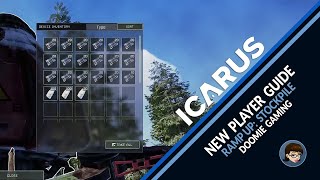 Icarus 10  Ramp Up Stockpile Guide for New Players [upl. by Kort]