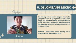 Gelombang elektromagnetik GEM Kelompok 4 [upl. by Ecerahc]