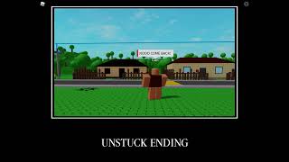 Roblox unstuck ending [upl. by Erdnaed]