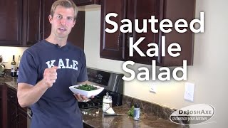 How to Make Sauteed Kale Salad [upl. by Erodasi759]