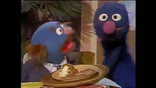 Classic Sesame Street  Grover Waiter Serves First Middle Last Meal [upl. by Pip]