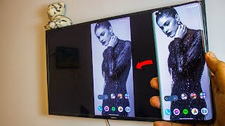 How To Mirror Phone To TV Without WIFI No Cables or Chrome Cast 2022 [upl. by Wahlstrom]