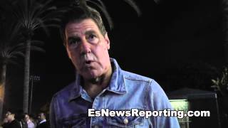 joe goossen on molina vs matthysse fight EsNews Boxing [upl. by Opalina]