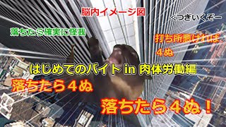 はじめてのバイト in 肉体労働編【猫ミーム】【猫マニ】 [upl. by Carol]