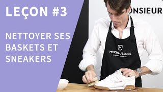 Nettoyer ses baskets et sneakers  Monsieur Chaussure [upl. by Behre]