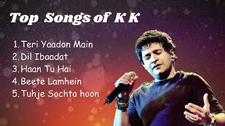 Top Songs of kk  Emraan Hashmi Songs  Best Songs  Hits Bollywood Songs  KK Songs  2024 [upl. by Eiuol548]