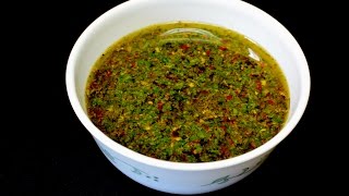 How to make Chimichurri Sauce [upl. by Ylrebmit947]