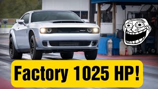 Last Call Dodge Challenger Hellcat Demon 8 Second Run [upl. by Treborsemaj]