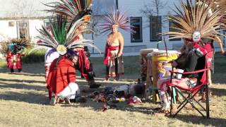 Aztec Dancers  Guadalupe St San Antonio [upl. by Corel560]