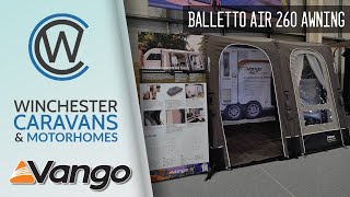 Vangos Balletto Air 260 Touring Awning [upl. by Jeannine]