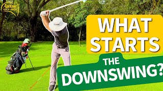 HOW TO START THE DOWNSWING  Golf Swing Transition [upl. by Cirnek]