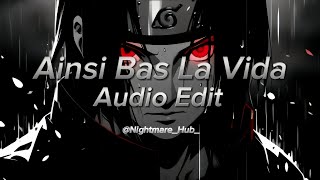 Ainsi Bas La Vida  Indila Audio Edit [upl. by Ledoux]