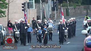 Flutes amp Drums Donaghadee  Pride of Knockmore Band Parade 2024 [upl. by Luhey]