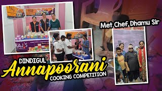 Dindigul Annapoorani Cooking Competition  அம்மா வீட்டுக்கு போறோம்  RK Family Vlogs [upl. by Poock7]