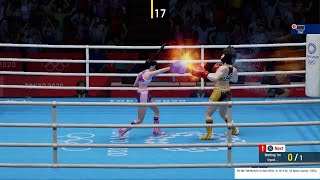 OLYMPIC GAMES TOKYO 2020 Kali vs boxerhoney pt2 [upl. by Ahsiugal]