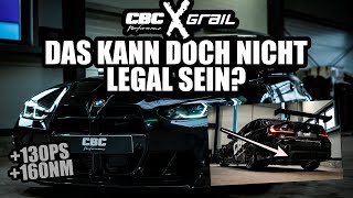 DAS KANN DOCH NICHT LEGAL SEIN CBC X GRAIL  BMW M3C G80  CBC PERFORMANCE [upl. by Notsuj]