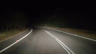 Lonely Night Drive on NH314 from Purulia to Bankura [upl. by Hershel429]