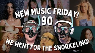 SNORKELING EDITION  New Music Friday Reaction  Week 90 FIFTY FIFTY Katy Perry Bon Iver etc [upl. by Aelahs]