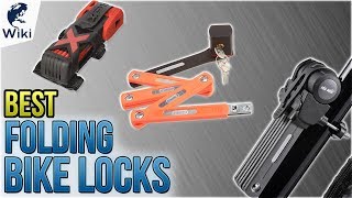 10 Best Folding Bike Locks 2018 [upl. by Karmen729]