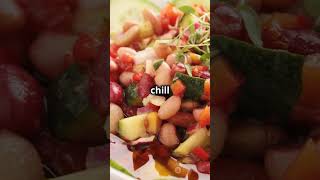 Quick amp Easy Thick Bean Salad Recipe food [upl. by Scibert]