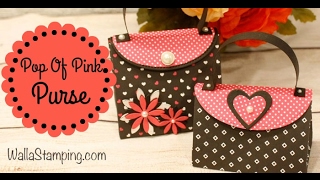 How To Make A Purse Gift Bag [upl. by Ultann]