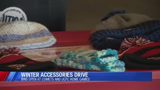 UCFCUtica Comets Winter Accessories Drive [upl. by Kesia113]