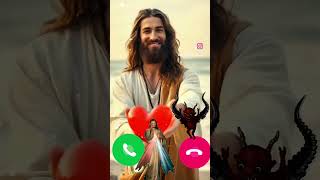 Jesus Incoming call 🙏 jesus shorts call [upl. by Rakel]