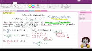 Encontrar a fórmula molecular [upl. by Thorbert214]