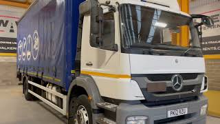 New In Stocklist For Sale MERCEDES BENZ AXOR 1824 EURO 5 4X2 CURTAINSIDER – 2012 – PK12 RZU [upl. by Nalani]