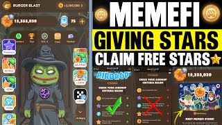 Memefi Stars Season 2 Airdrop   Memefi Airdrop Withdrawal Now  Memefi Listing Date [upl. by Alrak]