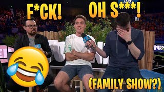 LazarBeam swears on live TV at Fortnite Australian open [upl. by Nido770]