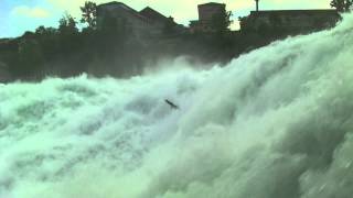 Hochwasser am Rheinfall 15 Juni 2013 [upl. by Deanna]