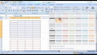 COMMENTS CREER UN TABLEAU SUR EXCEL [upl. by Annauqaj]